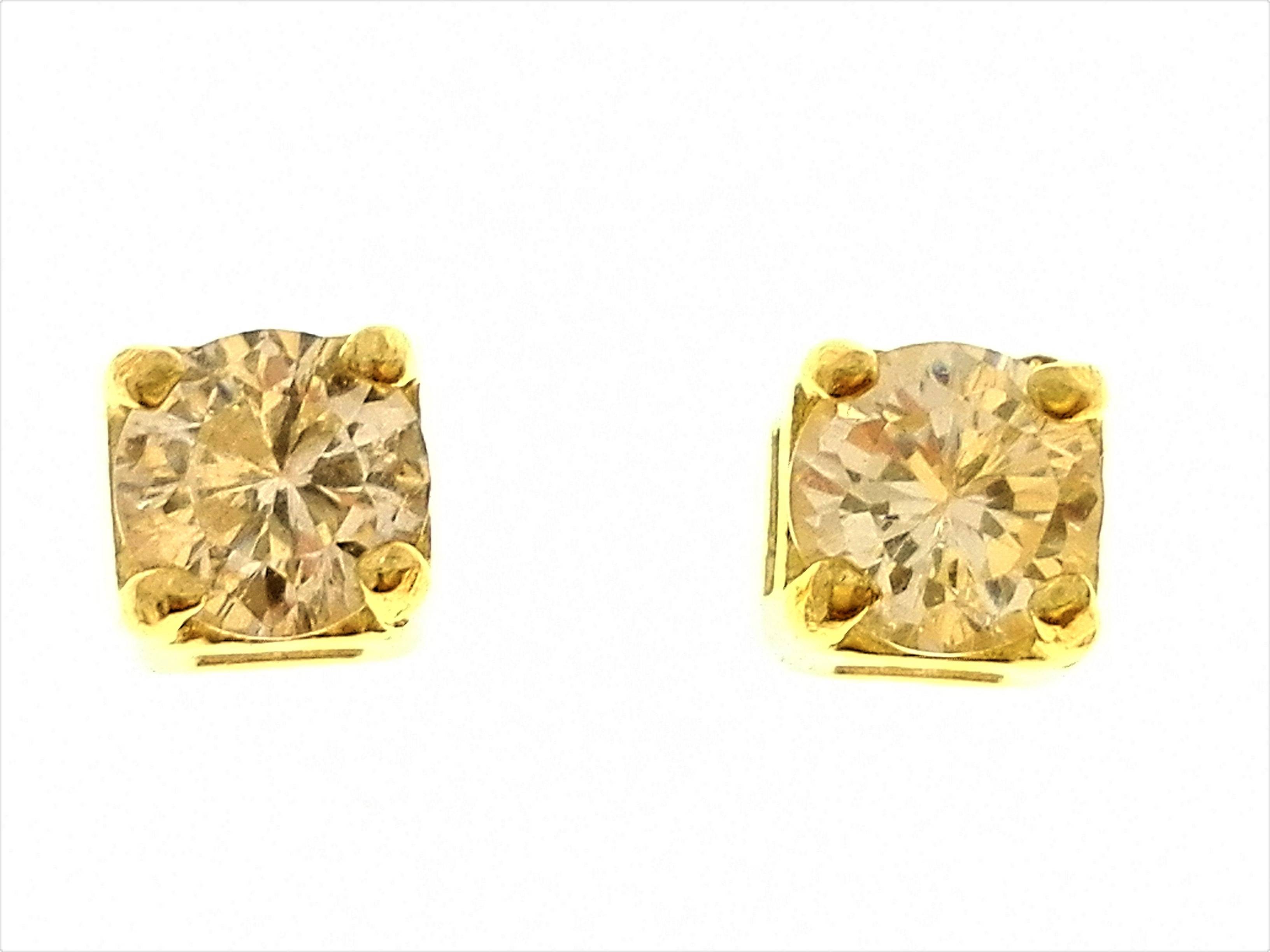 Orecchini Oro Giallo 18 kt Carati Ct 750 0,60 Gr Coccinella Bimba Bambina  Donna - Gioielleria Arte Oro