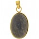 PENDENTE CABOCHON LAPIS - Donna Oro Giallo 18 Kt Carati Ct 750