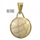 PENDENTE UNAKITE - Donna  Oro Giallo 18 Kt Carati Ct 750