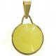 PENDENTE CABOCHON - Donna  Oro Giallo 18 Kt Carati Ct 750