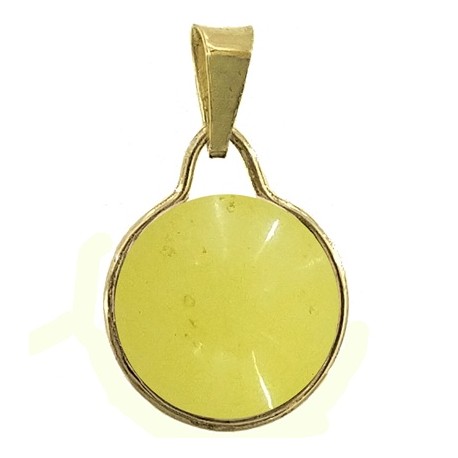 PENDENTE CABOCHON - Donna  Oro Giallo 18 Kt Carati Ct 750