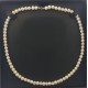 Collana Girocollo Perle Donna Oro Giallo 18 Kt Carati Ct 750