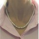 Collana Girocollo Perle Donna Oro Giallo 18 Kt Carati Ct 750